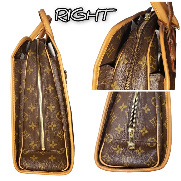 LOUIS🌻VUITTON Rivoli Business Bag Monogram Canvas 💞UNISEX💞 🌼2~Way🌼 - Picture 8 of 15